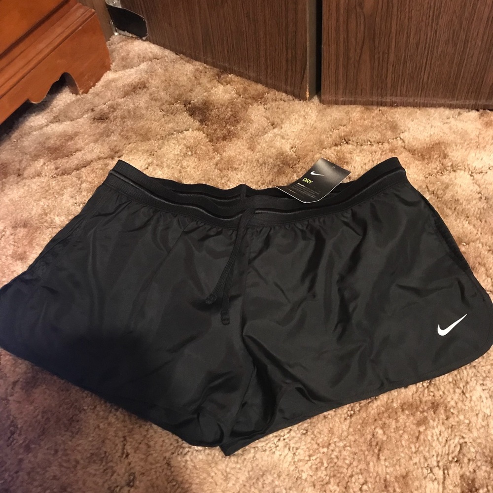 Nike Dri-Fit Black running shorts